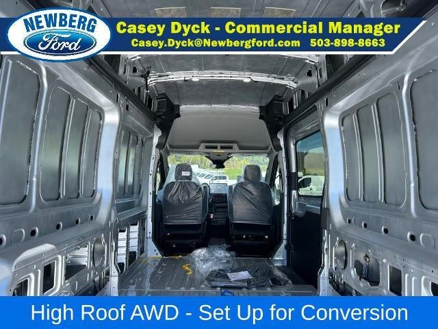 2026 Ford Transit Cargo Van T-350 148" Hi Rf 9500 GVWR AWD