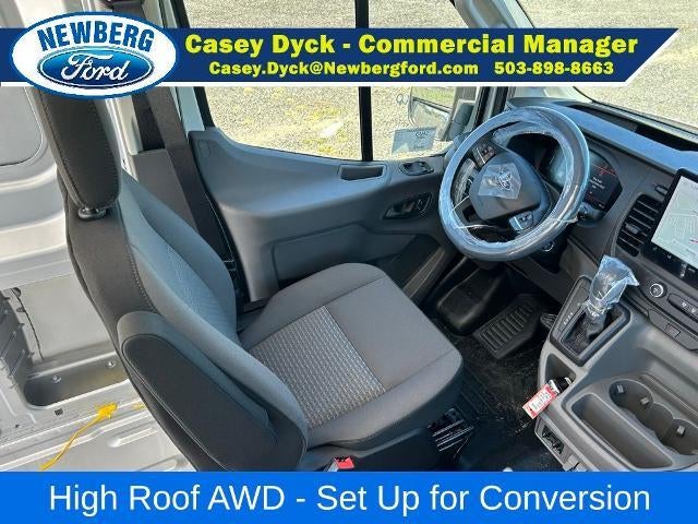2026 Ford Transit Cargo Van T-350 148" Hi Rf 9500 GVWR AWD