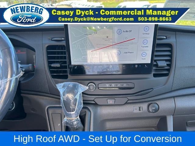 2026 Ford Transit Cargo Van T-350 148" Hi Rf 9500 GVWR AWD