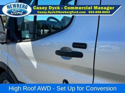 2026 Ford Transit Cargo Van T-350 148" Hi Rf 9500 GVWR AWD