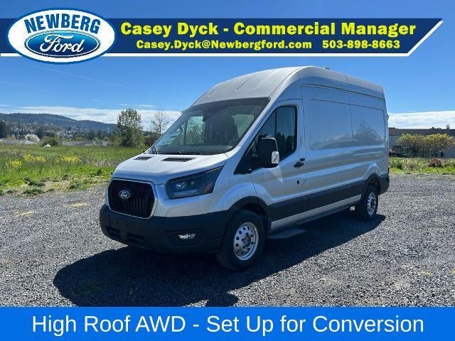 2026 Ford Transit Cargo Van T-350 148" Hi Rf 9500 GVWR AWD