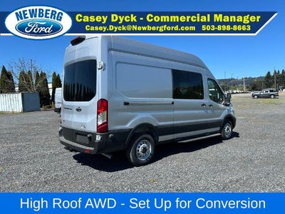 2026 Ford Transit Cargo Van T-350 148" Hi Rf 9500 GVWR AWD