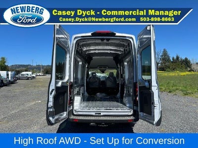 2026 Ford Transit Cargo Van T-350 148" Hi Rf 9500 GVWR AWD