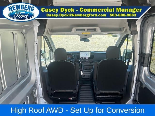 2026 Ford Transit Cargo Van T-350 148" Hi Rf 9500 GVWR AWD