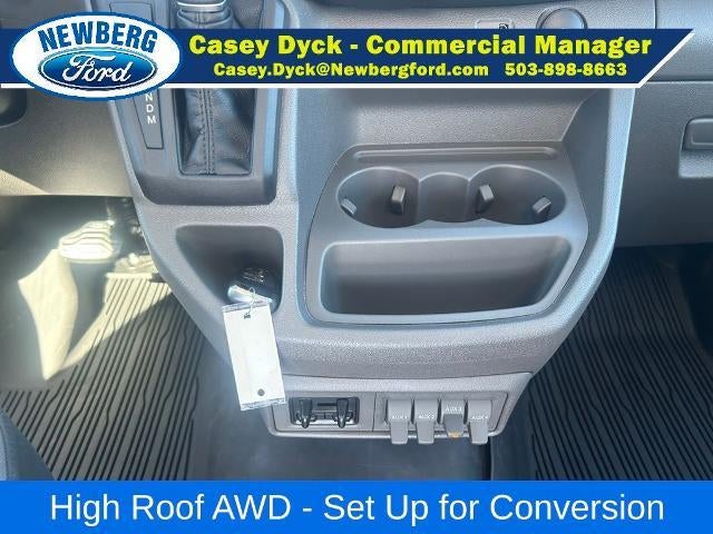 2026 Ford Transit Cargo Van T-350 148" Hi Rf 9500 GVWR AWD