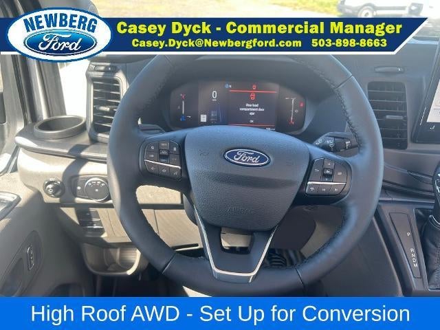 2026 Ford Transit Cargo Van T-350 148" Hi Rf 9500 GVWR AWD