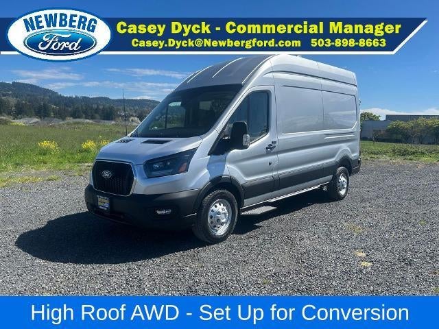 2026 Ford Transit Cargo Van T-350 148" Hi Rf 9500 GVWR AWD