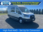 2026 Ford Transit Cargo Van T-350 148" Hi Rf 9500 GVWR AWD