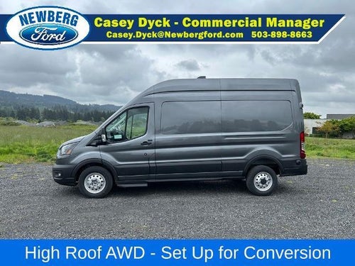 2026 Ford Transit Cargo Van T-350 148" Hi Rf 9500 GVWR AWD