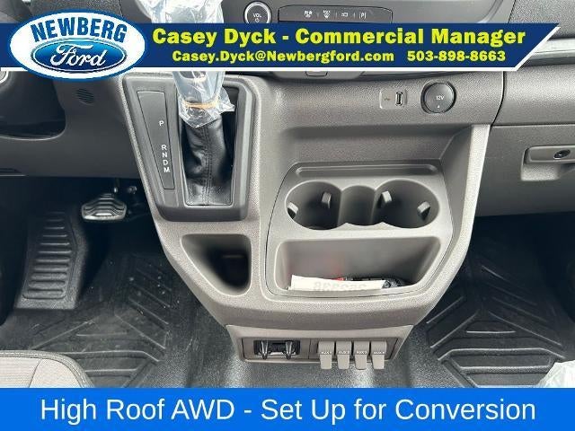 2026 Ford Transit Cargo Van T-350 148" Hi Rf 9500 GVWR AWD