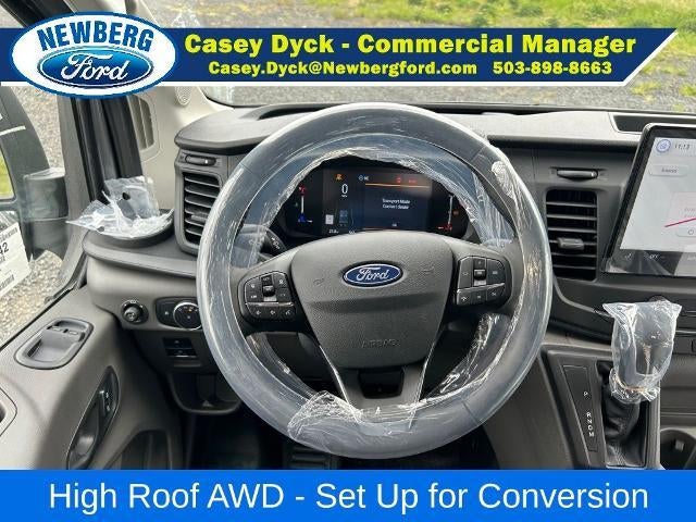 2026 Ford Transit Cargo Van T-350 148" Hi Rf 9500 GVWR AWD