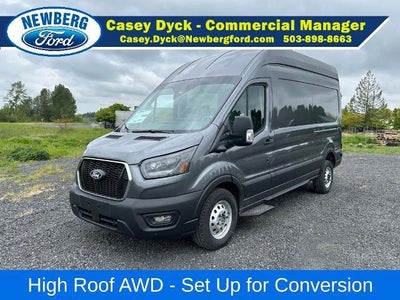 2026 Ford Transit Cargo Van T-350 148" Hi Rf 9500 GVWR AWD