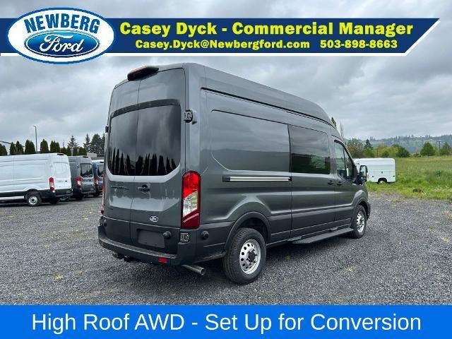 2026 Ford Transit Cargo Van T-350 148" Hi Rf 9500 GVWR AWD