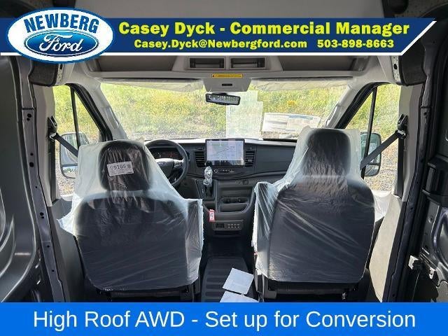 2026 Ford Transit Cargo Van T-350 148" Hi Rf 9500 GVWR AWD