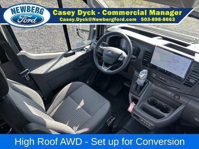 2026 Ford Transit Cargo Van T-350 148" Hi Rf 9500 GVWR AWD