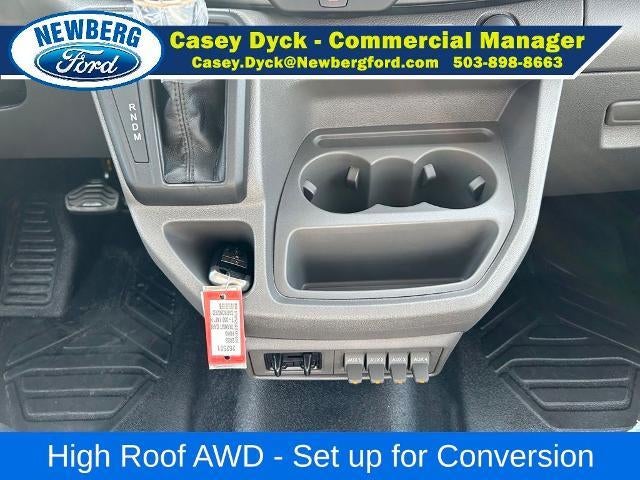 2026 Ford Transit Cargo Van T-350 148" Hi Rf 9500 GVWR AWD