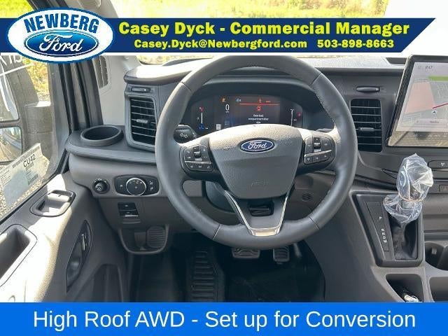 2026 Ford Transit Cargo Van T-350 148" Hi Rf 9500 GVWR AWD
