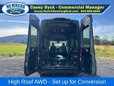 2026 Ford Transit Cargo Van T-350 148" Hi Rf 9500 GVWR AWD