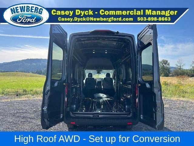 2026 Ford Transit Cargo Van T-350 148" Hi Rf 9500 GVWR AWD