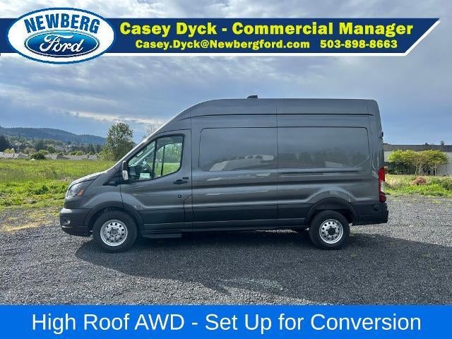 2026 Ford Transit Cargo Van T-350 148" Hi Rf 9500 GVWR AWD