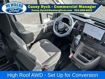 2026 Ford Transit Cargo Van T-350 148" Hi Rf 9500 GVWR AWD