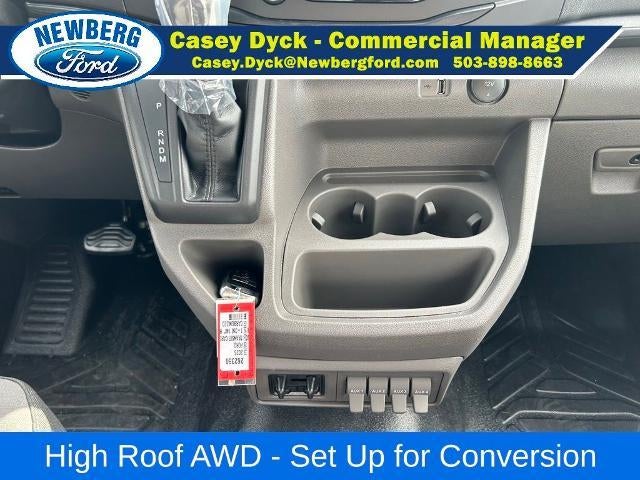 2026 Ford Transit Cargo Van T-350 148" Hi Rf 9500 GVWR AWD