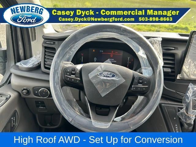2026 Ford Transit Cargo Van T-350 148" Hi Rf 9500 GVWR AWD
