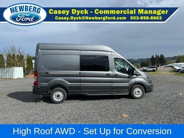 2026 Ford Transit Cargo Van T-350 148" Hi Rf 9500 GVWR AWD