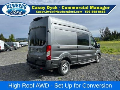 2026 Ford Transit Cargo Van T-350 148" Hi Rf 9500 GVWR AWD