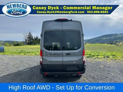 2026 Ford Transit Cargo Van T-350 148" Hi Rf 9500 GVWR AWD