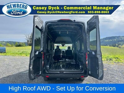 2026 Ford Transit Cargo Van T-350 148" Hi Rf 9500 GVWR AWD