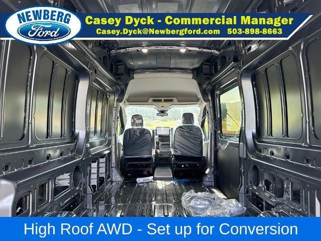 2026 Ford Transit Cargo Van T-350 148" Hi Rf 9500 GVWR AWD