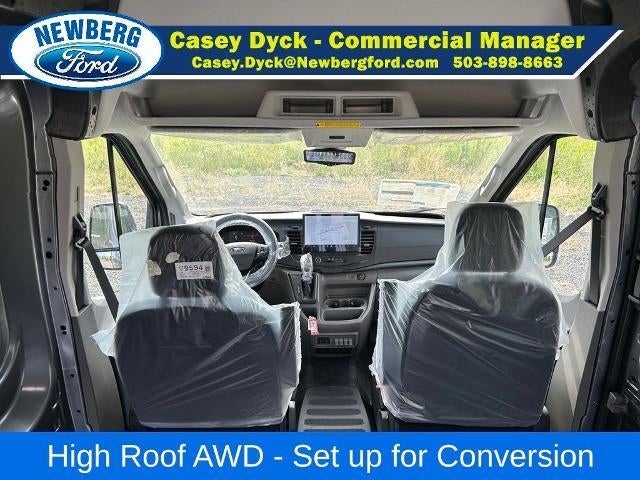 2026 Ford Transit Cargo Van T-350 148" Hi Rf 9500 GVWR AWD