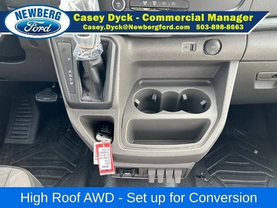 2026 Ford Transit Cargo Van T-350 148" Hi Rf 9500 GVWR AWD