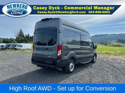 2026 Ford Transit Cargo Van T-350 148" Hi Rf 9500 GVWR AWD