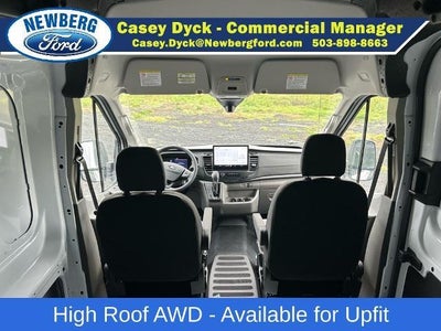2026 Ford Transit Cargo Van T-350 148" Hi Rf 9500 GVWR AWD