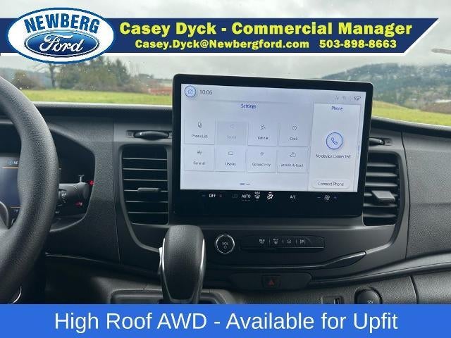 2026 Ford Transit Cargo Van T-350 148" Hi Rf 9500 GVWR AWD