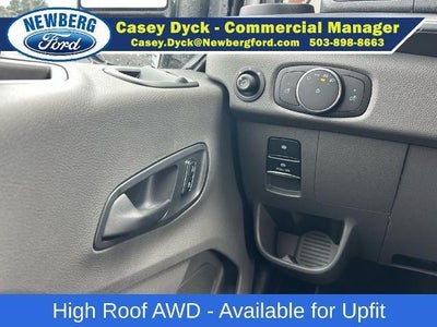 2026 Ford Transit Cargo Van T-350 148" Hi Rf 9500 GVWR AWD