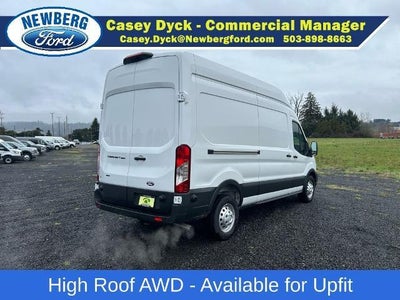 2026 Ford Transit Cargo Van T-350 148" Hi Rf 9500 GVWR AWD