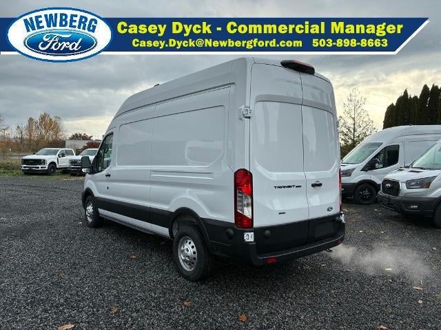 2026 Ford Transit Cargo Van T-350 148" Hi Rf 9500 GVWR AWD