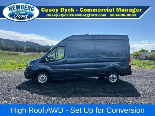 2026 Ford Transit Cargo Van T-350 148" Hi Rf 9500 GVWR AWD
