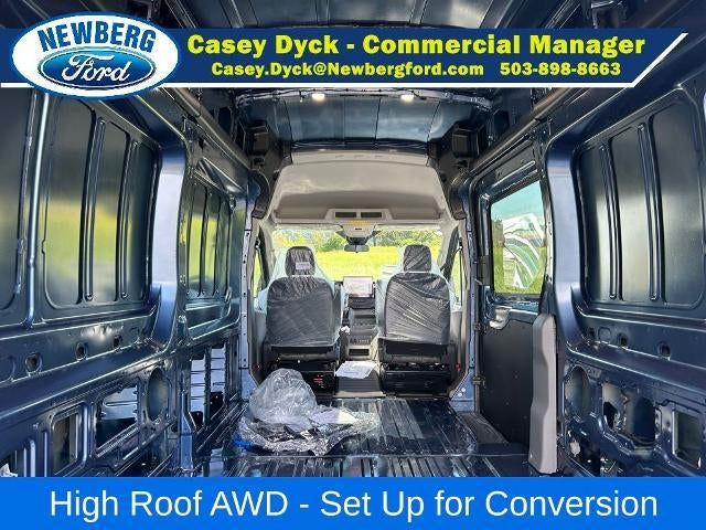 2026 Ford Transit Cargo Van T-350 148" Hi Rf 9500 GVWR AWD