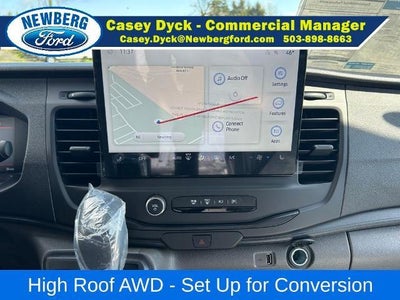 2026 Ford Transit Cargo Van T-350 148" Hi Rf 9500 GVWR AWD