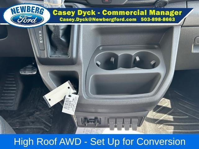 2026 Ford Transit Cargo Van T-350 148" Hi Rf 9500 GVWR AWD