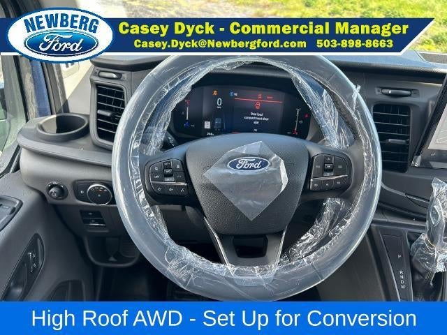 2026 Ford Transit Cargo Van T-350 148" Hi Rf 9500 GVWR AWD