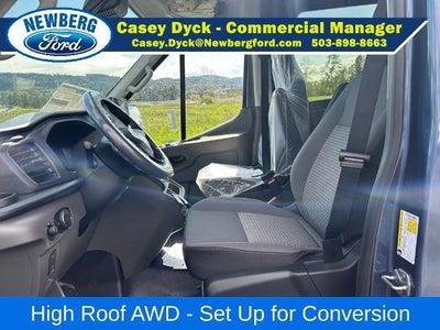 2026 Ford Transit Cargo Van T-350 148" Hi Rf 9500 GVWR AWD