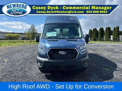2026 Ford Transit Cargo Van T-350 148" Hi Rf 9500 GVWR AWD