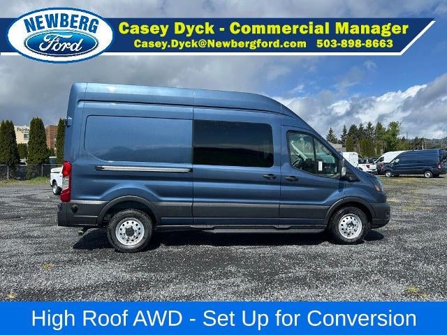 2026 Ford Transit Cargo Van T-350 148" Hi Rf 9500 GVWR AWD