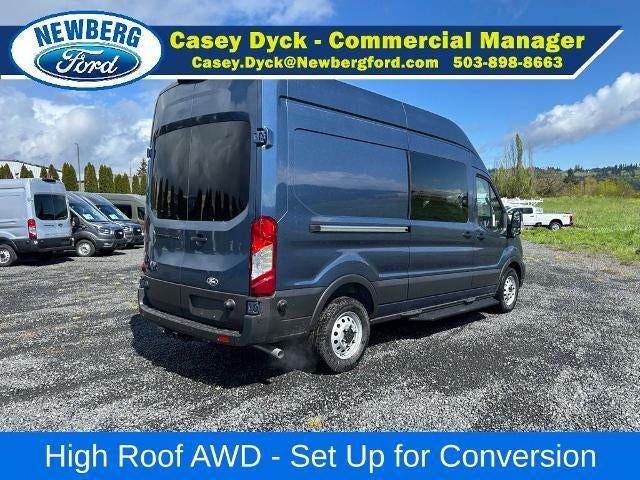 2026 Ford Transit Cargo Van T-350 148" Hi Rf 9500 GVWR AWD