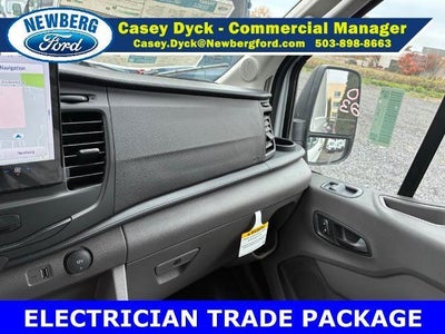 2025 Ford Transit Cargo Van T-350 148" Hi Rf 9500 GVWR AWD